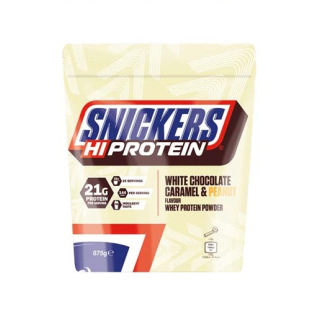 Snickers HI Protein 875g White Choc, Caramel&Peanut